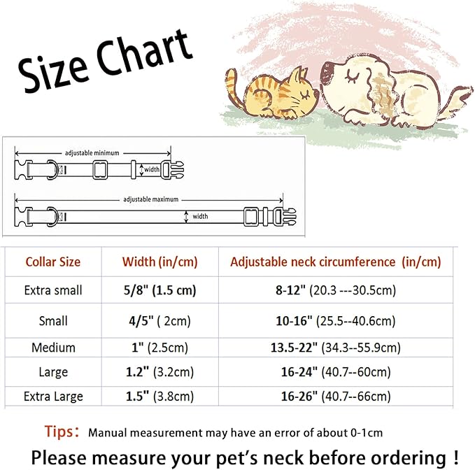 Christmas Dog Collars for Large Dog,Pink Dog Collar with Safety Metal Buckle Adjustable Puppy Collars for Small Medium Dog,Boy&Girl&Male&Female Dog Gift,XL-16-26"