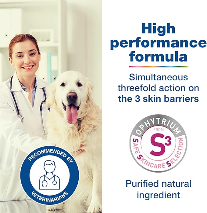 Douxo S3 Calm Shampoo, Contains 0.75% Ophytrium, Soothing, For Itchy, Irritated or Allergic Skin, For Dogs and Cats, 16.9 fl. oz. (500mL)