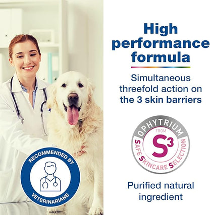 Douxo S3 Calm Shampoo, Contains 0.75% Ophytrium, Soothing, For Itchy, Irritated or Allergic Skin, For Dogs and Cats, 16.9 fl. oz. (500mL)