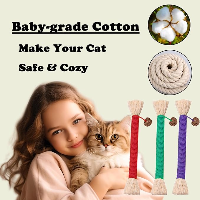 Cat Toys 12Pack Silvervine Chew Stick 12Pack Kitten Treat Catnip Toy Kitty Natural Stuff Catnip for Cleaning Teeth Indoor Dental Snack Interactive