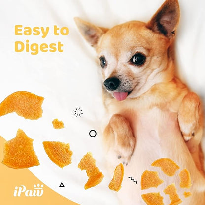 Turkey Dog Treats for Puppy Training, All Natural Human Grade Dog Treat, Ingredient Sourced from USA, Hypoallergenic, Easy to Digest (Turkey Chips)