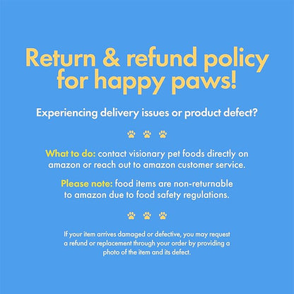 Visionary Pet Foods Salmon Meat Spread - Healthy Dog Treat - Alternative to Dog Peanut Butter, Xylitol Free, No Sugar and Filler Free - Use on Dog Lick Mat, Food Mixer, Pill Pockets - 10oz