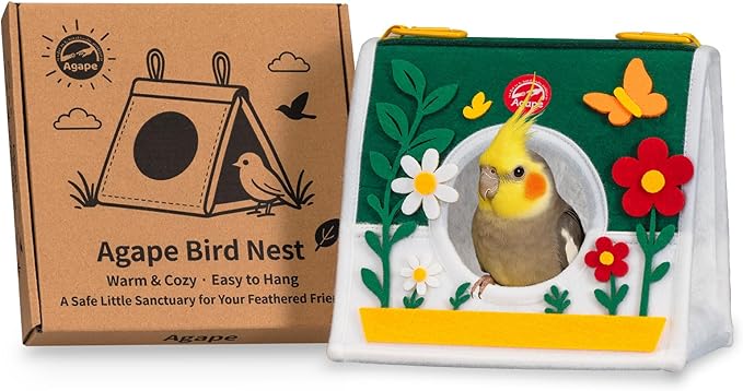 Winter Warm Bird Nest for Cage (Garden, M)
