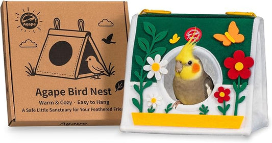 Winter Warm Bird Nest for Cage (Garden, M)