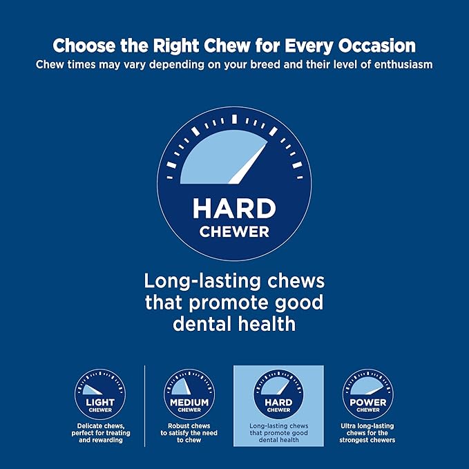 Barkworthies Plain Collagen Stick Dog Treats, 6-Inch, 8-Count