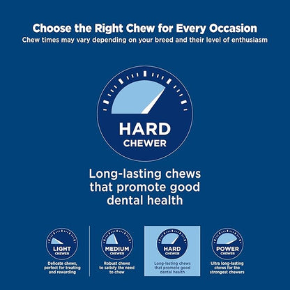 Barkworthies Plain Collagen Stick Dog Treats, 6-Inch, 8-Count