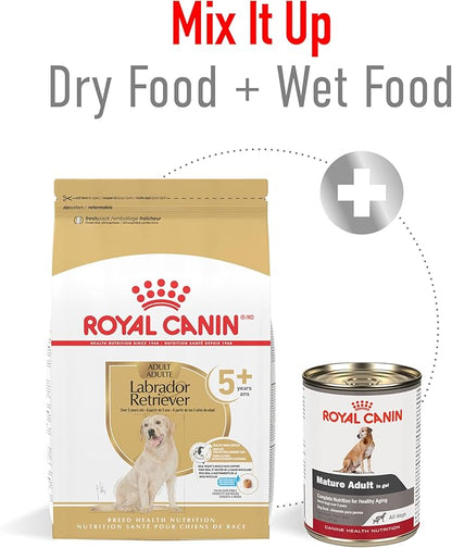 Royal Canin Breed Health Nutrition Labrador Retriever 5+ Mature Dry Dog Food, 28 lb Bag