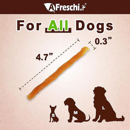 Afreschi Natural Soft Chicken Sticks 16 oz, Dog Treats, All Natural, Hypoallergenic & Grain-Free, High-Protein, Healthy & Easily Digestible, Soft Texture