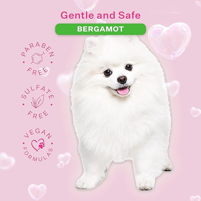 Paris Hilton Dog Perfume, Deodorizer & Detangler | Odor Neutralizing with Fresh Citrus-Infused Bergamot Scent - Sulfate-Free, Vegan, Hypoallergenic for All Pet Breeds 10oz/295ml