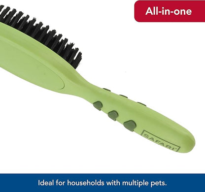 Coastal Pet - Safari - Bristle Dog Brush, Brush, Large (9" L x 2.625" W)