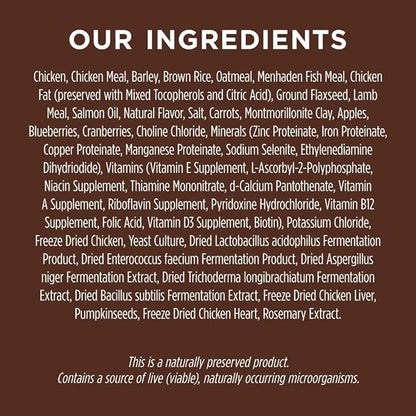 Instinct Be Natural Puppy Real Chicken & Brown Rice Recipe Natural Dry Dog Food, 24 lb. Bag