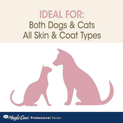 Four Paws Magic Coat Professional Series Nourishing Oatmeal 2 in 1 Dog Shampoo and Conditioner, 16 oz.