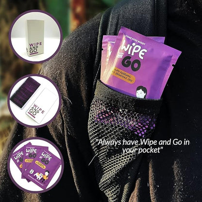 Dog Wipes - Individually Packaged - Hypoallergenic and Fragrance Free - Dog & Cat Face Paw & Butt Cleaner