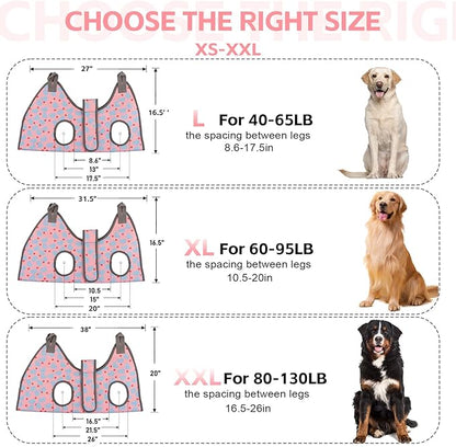 Dog Grooming Hammock for XXL Large Dogs Nail Trimming, Dog Grooming Harness for Cutting Nails, Pet Grooming Sling Helper with Nail Clippers/Nail Trimmers