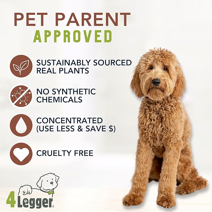 Organic Dog Shampoo and Conditioner USDA Certified - All Natural Concentrated Cedar Dog Shampoo with Peppermint, and Eucalyptus - Dog Shampoo for Itchy Skin - Dog Shampoo for Smelly Dogs 16 oz