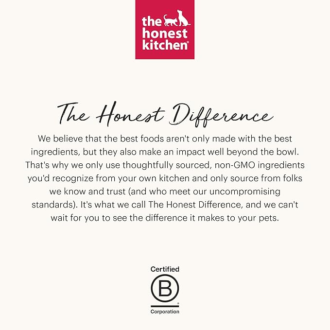 The Honest Kitchen Dehydrated Limited Ingredient Chicken Dog Food, 4 lb Box