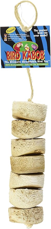 Wesco Pet Original Bird Kabob Shreddable Bird Toy