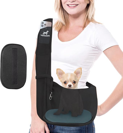 Dog Carriers for Small Dogs Breathable Travel Safe Sling Bag Carrier for Dogs Cats