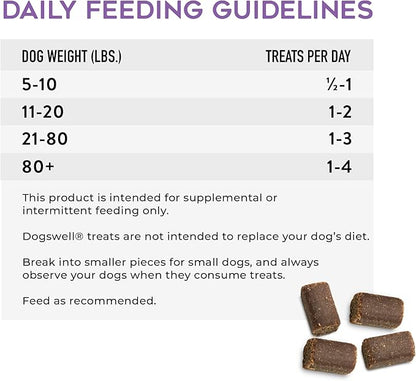 DOGSWELL Skin & Coat Soft & Chewy Dog Treats, Salmon, 14 oz. Pouch