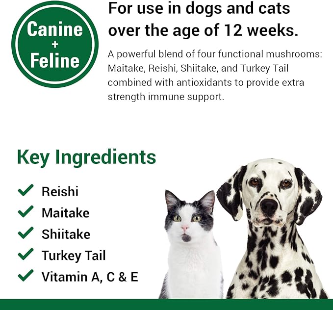 Vet Classics CAS Options Extra Strength Immune Support for Dogs, Cats – Pet Health Supplement, Dog Antioxidant Care – Extra-Strength Dog Supplement Formula – 120 Chewable Tablets
