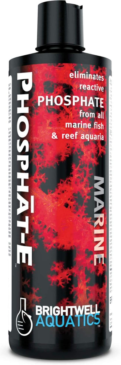 Brightwell Aquatics Phosphat-E Liquid Phosphate Remover for Marine Fish and Reef Aquariums - Aquarium Water Treatments, 4.2 fl oz