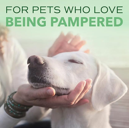 TropiClean SPA Lavish Dog Shampoo | Calming Deodorizing Dog Shampoo | Naturally Derived Salon Grade Ingredients | Made in the USA | 16oz