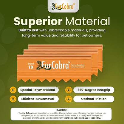 Direct 10 Pet Grooming Brush - Gentle, No Metal Blades, Soft Dog Brush, Cat Brush - Train Pets to be Brushed - Slicker Pet Brush, Puppy Brush, Kitten Brush, Cat Hair Brush, Dog Hair Brush