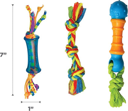 Petstages Orka Mini Dental Dog Chew Toys - 3 Pack