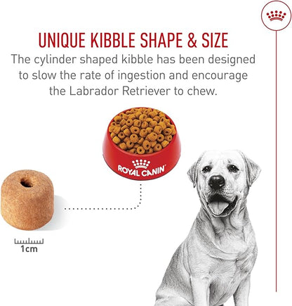 Royal Canin Breed Health Nutrition Labrador Retriever Adult Dry Dog Food, 17 lb Bag