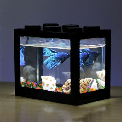 Flylin 4PCs 5V USB Aquarium Light, Smal Decoration LED Lighting Lamp, Aquarium Water Plant Light for Desktop Fish Tank Indoor Water Garden (White)