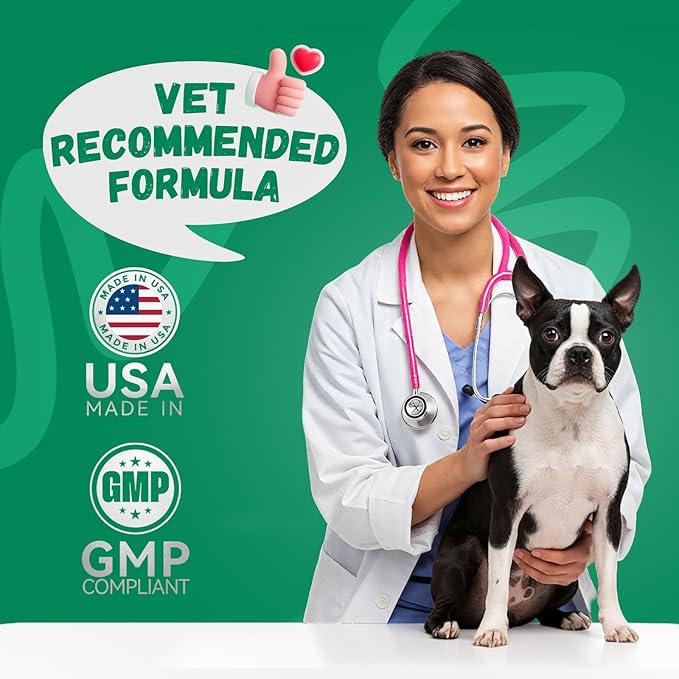 Furrolika Multivitamin Chews for Dogs - Dog Vitamins and Supplements with Glucosamine, Chondroitin, Digestive Enzymes, Probiotics - Hip & Joint, Immune System, Skin & Coat Support - 60 Soft Chews