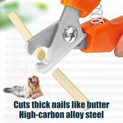 Dog Nail Clippers 767C  Heavy Duty Nail Trimmers for Large & Small Breeds, Easy-to-Use Pet Clippers for Thick Nails, Dog Toenail Clippers for Large Dogs