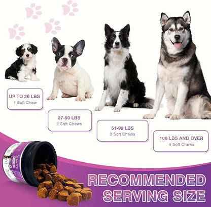 Dog Flea and Tick Treatment Chewable 200 Treatment Chews Natural Soft Chew Fleas Ticks Treatment Dog Oral Chewables Support Supplement Breeds and Ages Dogs Chicken Flavor