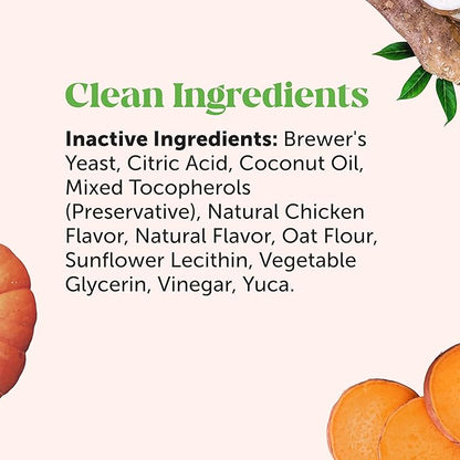 Max Strength Probiotics for Dogs - Super Pooper Dog Stool Hardener with Fiber & Digestive Enzymes, Reduce Occasional Diarrhea for Firm Perfect Poops (90 Ct)