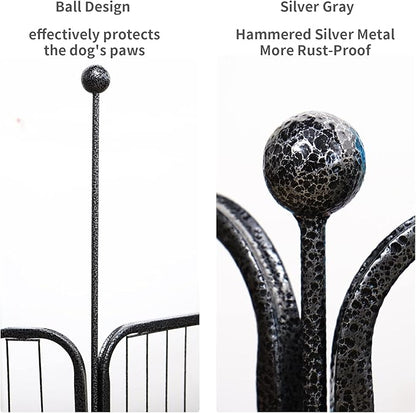 Dog Playpen, Dog Fences for The Yard, Portable Outdoor Dog Playpen for Large/Medium/Small Dogs, Foldable Metal Dog playpen, with Doors (New Thickened Version 16 Panels, 32")