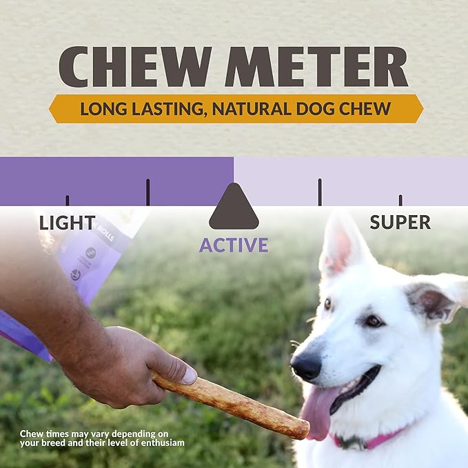 Collagen Chews for Dogs, Stick Dog Treat for Medium & Large Dogs (10" 3ct, Real Duck) - Dog Chews Long Lasting, Rawhide Free, Low Fat, Grain Free Retriever Rolls