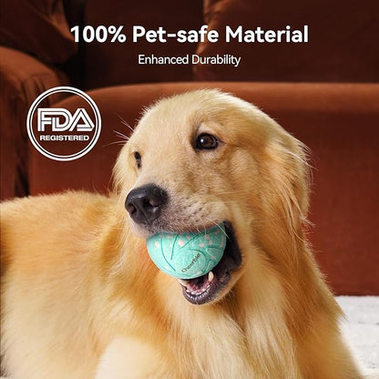 Cheerble [2025 Upgrade Smart Interactive Dog Toys,Wicked Ball AIR,3 Interactive Modes,Self Moving Bouncing Rotating Ball,E-TPU Material,IPX7 Waterproof,Active Rolling Ball for Medium and Large Dogs