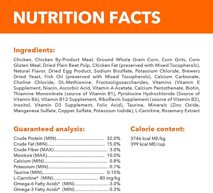 IAMS Proactive Health Adult Healthy Dry Cat Food with Chicken, 3.5 lb. Bag