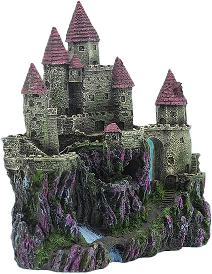 Aquarium Resin Ship Ornament,Shipwreck Fish Cylinder Decoration Rockery is Suitable for Fresh Water Seawater Aquarium Decoration