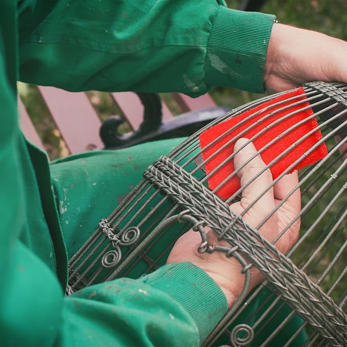 6 Pack Pet Cleaning Supplies Cage Saver Scrub Pad for Bird Rabbit Parakeet Guinea Pig Cleaning Cage Aquarium
