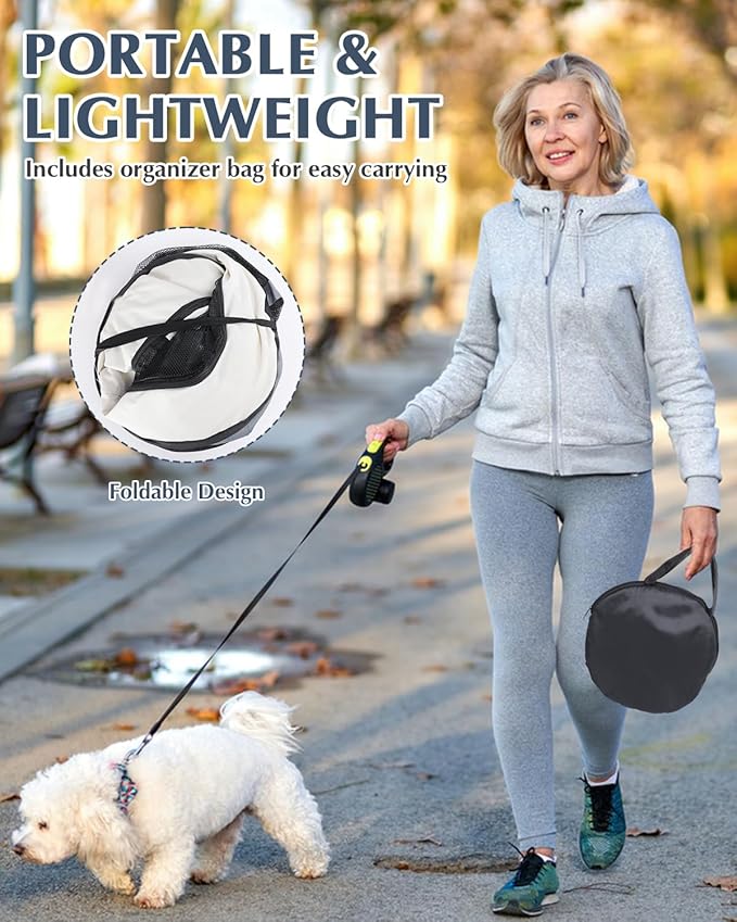 Bdor Dog Playpen, Portable Pet Playpen Tent Cage Kennel with Zipper Top Cover, Cat Kitten Puppy Rabbits Enclosure Crate for Indoor Outdoor Camping Travel, M