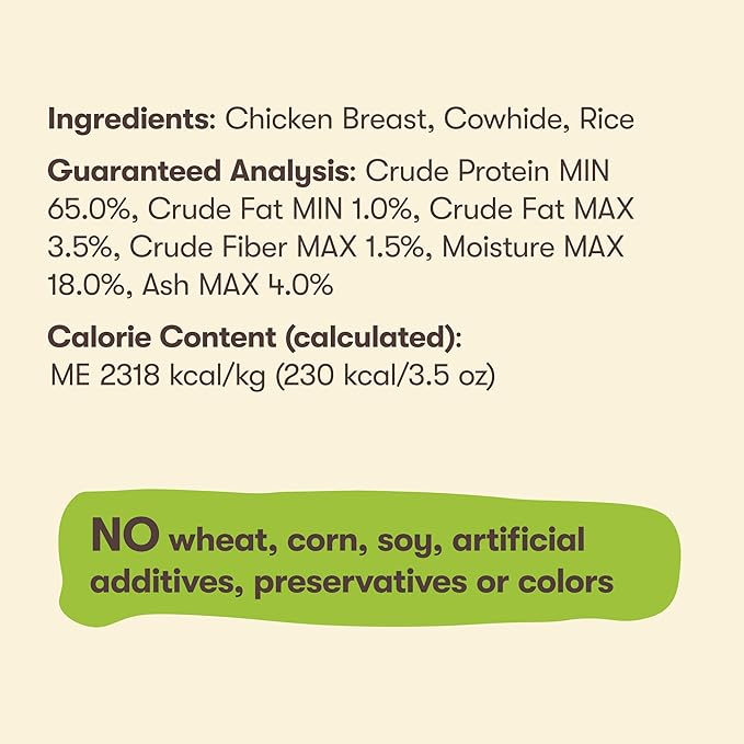 Pet 'n Shape Chik 'n Rice Dumbbells - Natural Dog Treats, Chicken, 1 Pound