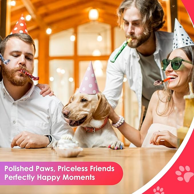 Dog Nail Polish Pen Quick Dry, Odorless, Pet Grooming Kit, Pet Nail Polish, Pet Costume, Dog Safe Paint, Pet Paint, Dog Safe Paint for Paws, Horse Safe Paint, Dog Friendly Nail Polish