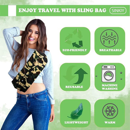 Bearded Dragon Sling Carrier, Small Animal Bag for Lizards and Small Reptile with Adjustable Strap, Breathable Material and Stable Triangular Joint Design (Forest Color)