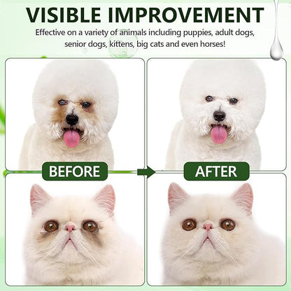 Soft Pet Eye Wipes with Aloe Vera Extract, Gentle Cleansing for Dogs & Cats - Multi-Use for Eyes, Paws, Ears & Chin Care, PH Balanced for Sensitive Skin (200 PCS)