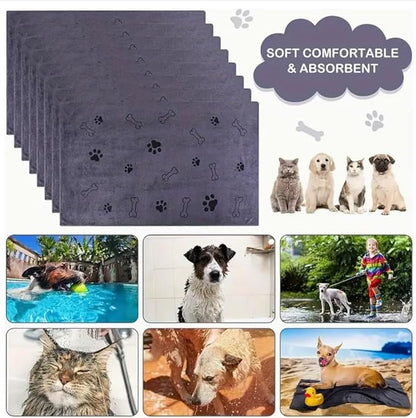 Dog Shampoo Kit 17oz - Conditioning Shampoo & Detangling Deshedding Hypoallergenic with Dog Brush & Absorbent Microfiber Towel, Pet Shampoo for Dogs by Your Lifestyle Merchant