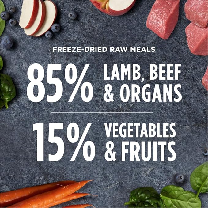 Instinct Freeze Dried Raw Meals Grain Free Dog Food, Dog Food Dry, Freeze Dried Dog Food, Raw Dog Food, Lamb Recipe, 24 oz