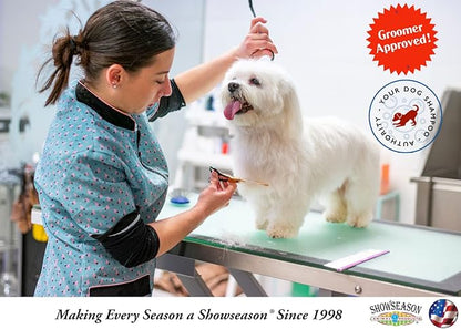 South Bark Blue-Shed® Shampoo for Dogs & Cats 12 oz. | Brightening | Deshedding | Long-Lasting, Fruity Scent | Cruelty-Free | Paraben-Free | Biodegradable and Non-Toxic | Made in USA