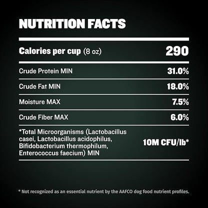 Bully Max Freeze-Dried Raw Dog Food Toppers for Puppies & Adult Dogs - Salmon with Real Fruits & Veggies - Meal Enhancers with Vitamins & Minerals - Feed as Puppy Treat or Dog Meal