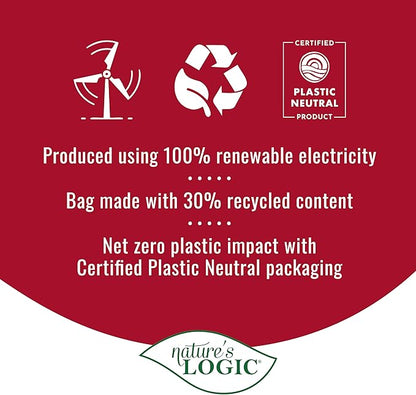 Nature's Logic Dry Dog Food - 100% Natural - No Synthetics - For All Ages, Sizes, Breeds - Free From Common Allergens, High Protein - Beef Meal Feast, 4.4lbs
